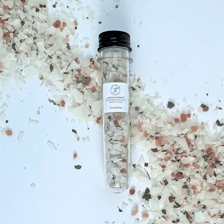 Eucalyptus Magnesium Bath Salt Tube - Taylor Family Farm - Taylor Family Farm