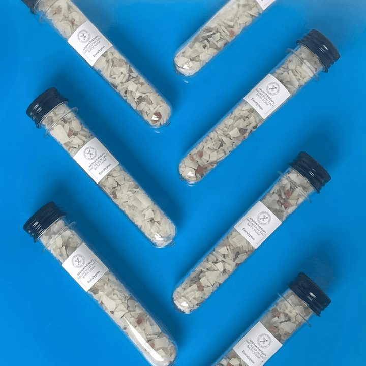 Eucalyptus Magnesium Bath Salt Tube - Taylor Family Farm - Taylor Family Farm