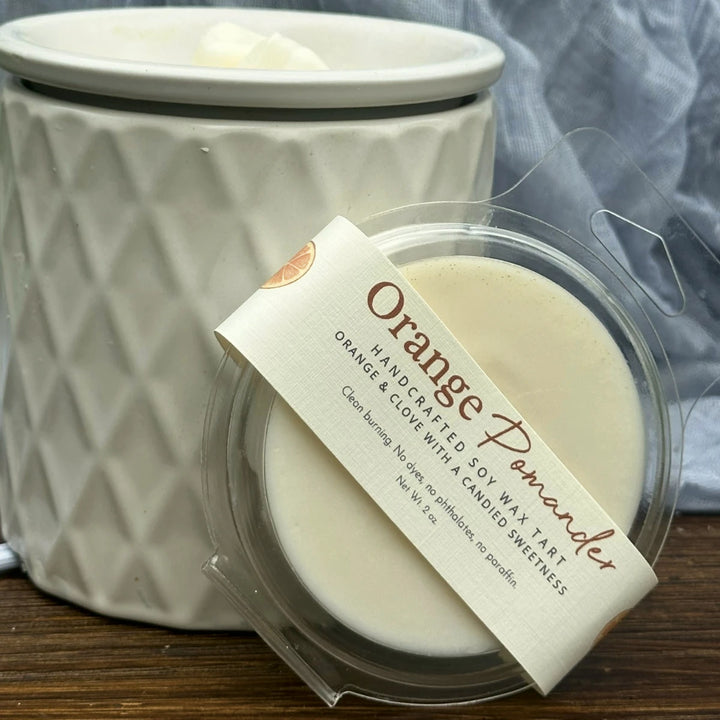 Orange Pomander Soy Wax Tart