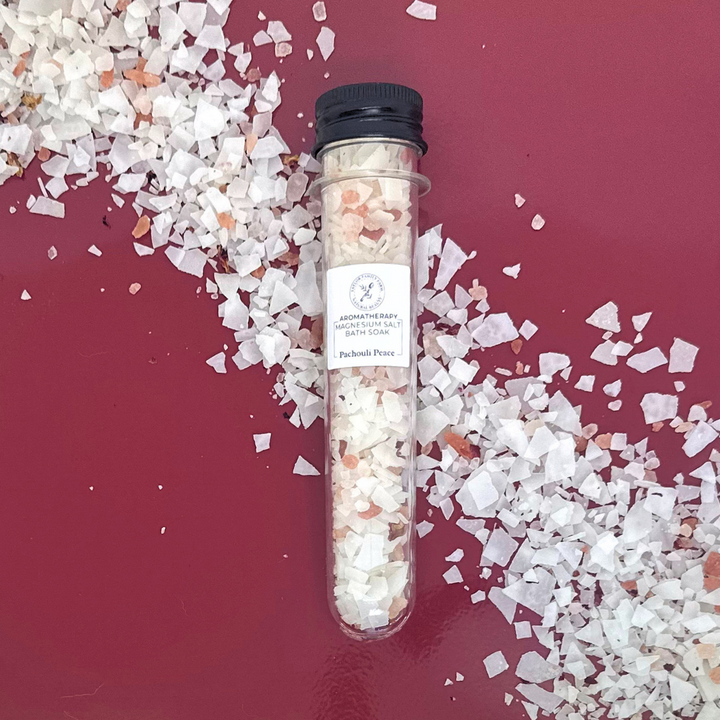 Patchouli Magnesium Bath Salts Tube