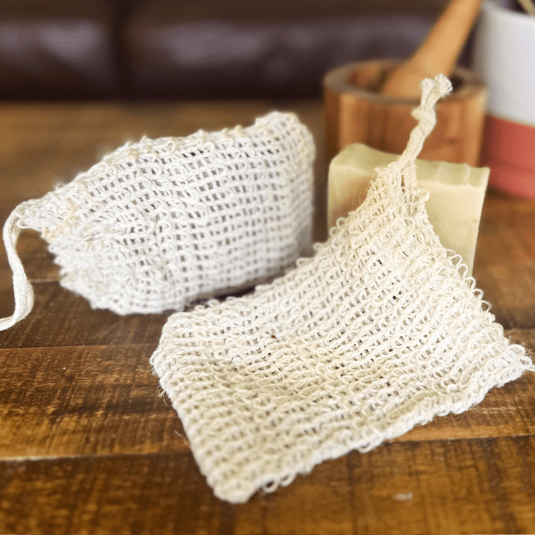 Soap Bag | Exfoliating Soap Scrubber - Taylor Family Farm - Taylor Family Farm