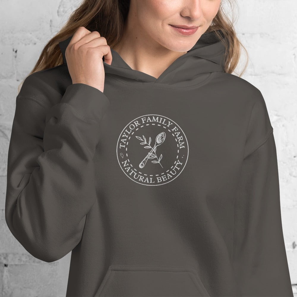 Taylor Family Farm Embroidered Unisex Hoodie