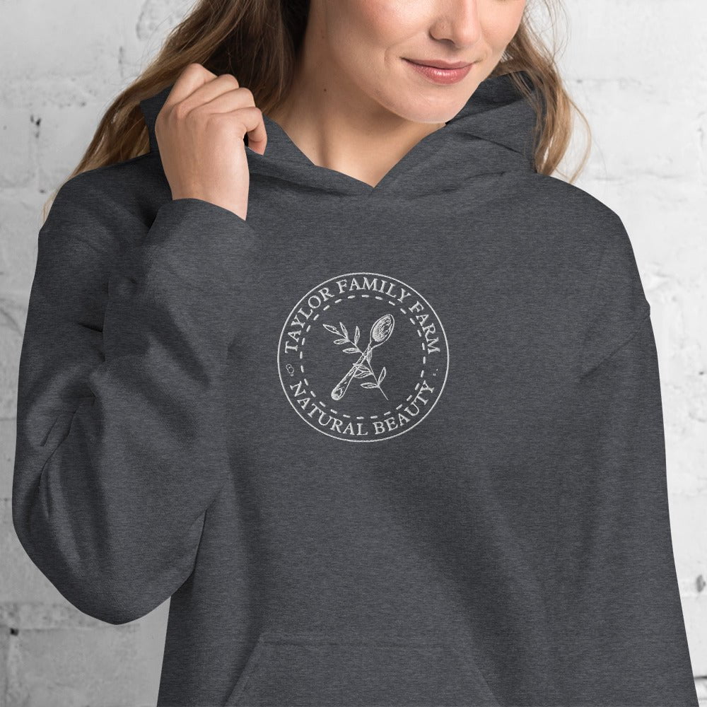 Taylor Family Farm Embroidered Unisex Hoodie