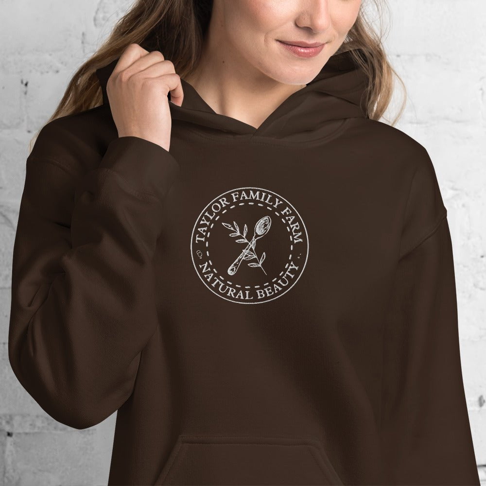 Taylor Family Farm Embroidered Unisex Hoodie