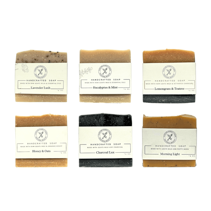 Taylor Family Farm Oxford Bundle Goat’s Milk Soap Gift Set – 6 Bar Collection