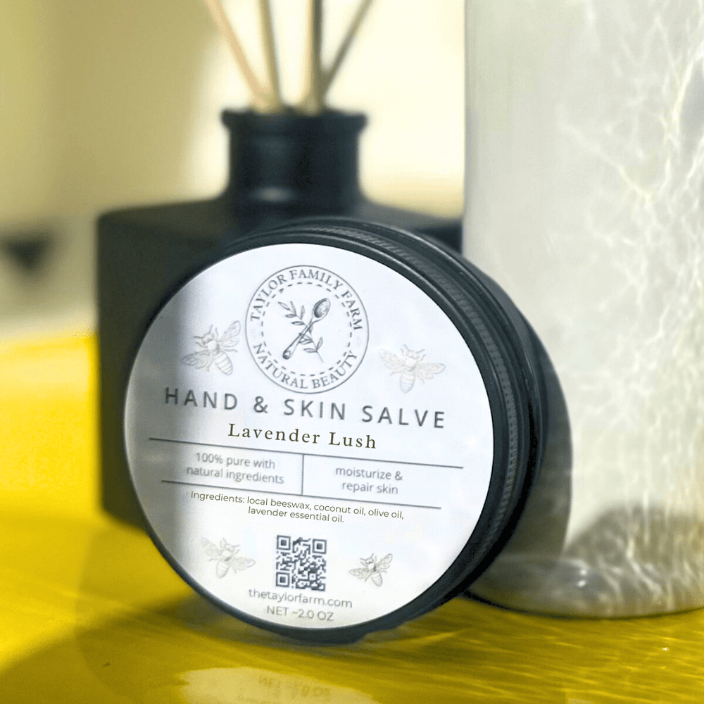 Taylor Family Farm Oxford Skin Care Lavender Lotion Bar - All-Natural Hydration for Soft, Smooth Skin