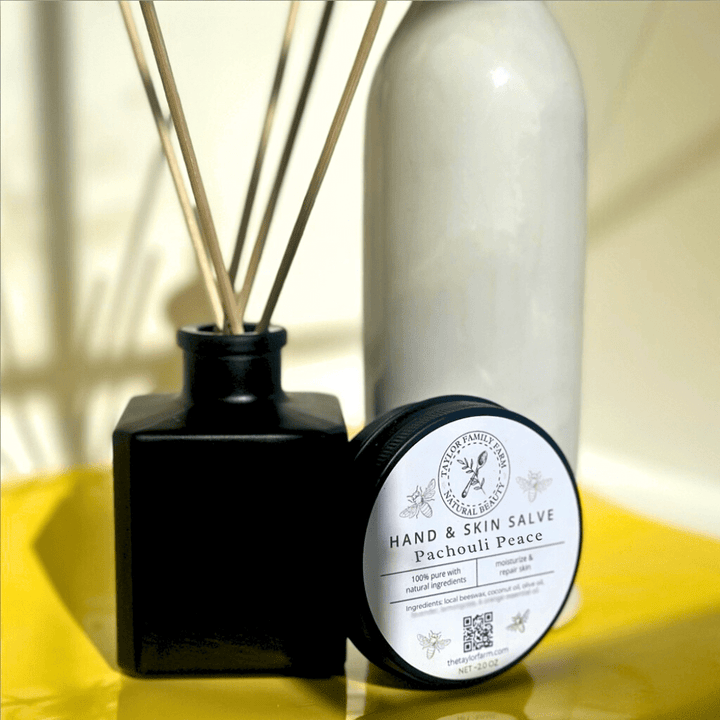 Taylor Family Farm Oxford Skin Care Patchoul Lotion – Natural Moisturizer with Earthy, Aromatic Fragrance
