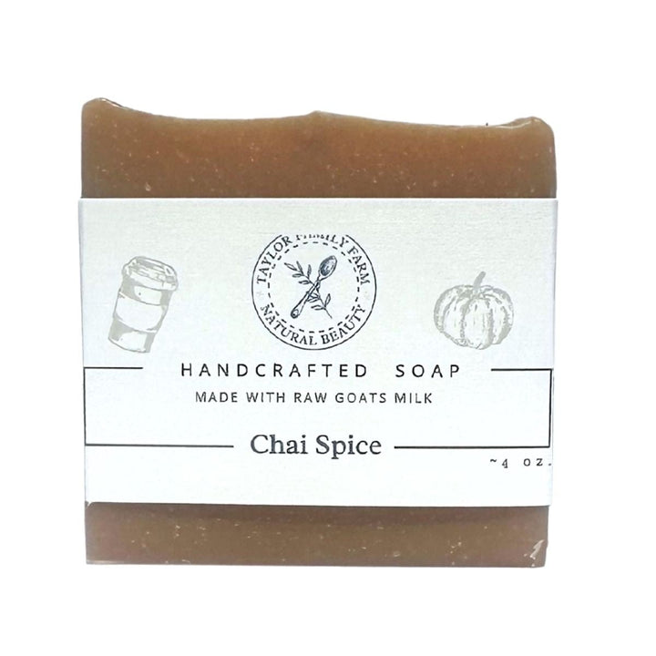 Taylor Family Farm Oxford Soap Pumpkin Chai Goat Milk Soap – Handmade Fall Spice Bar