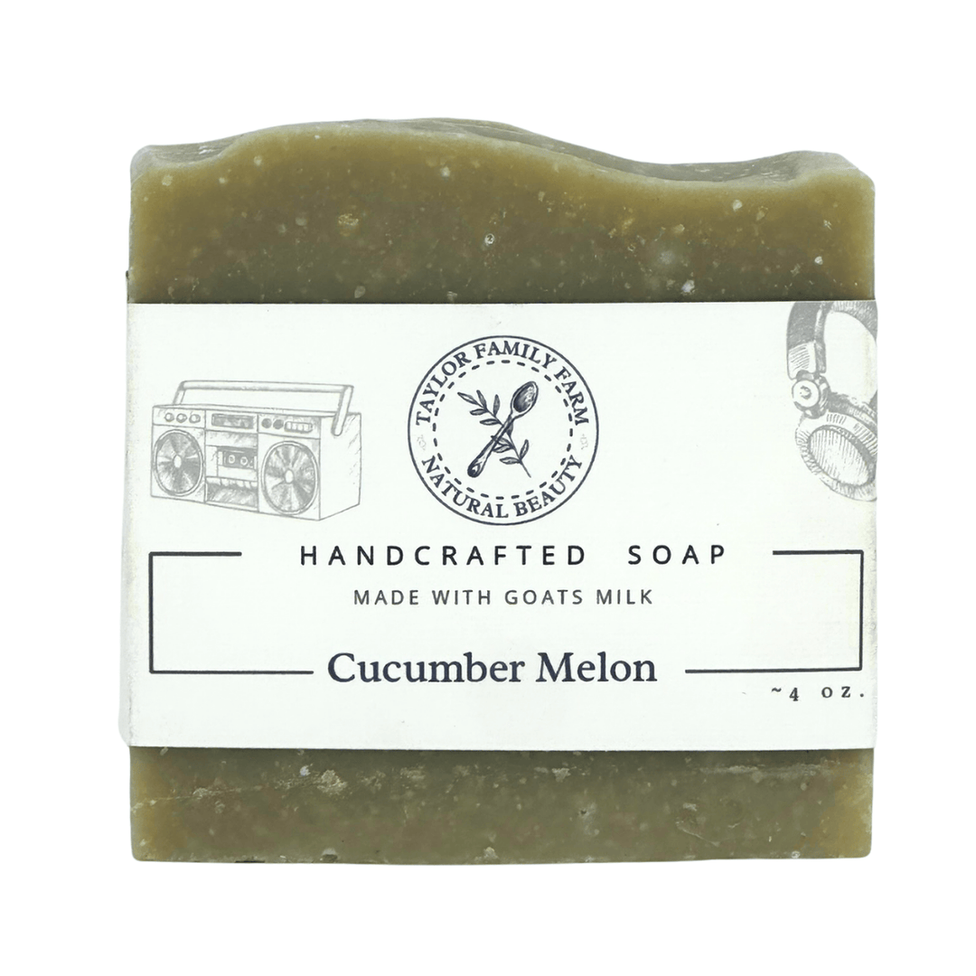 Taylor Family Farm Oxford Soap Cucumber Melon Handmade Soap | Goat Milk Soap from the Farm