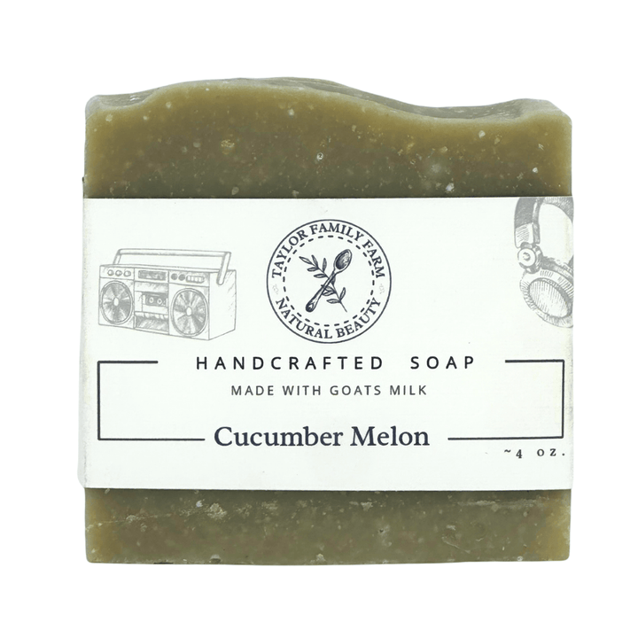 Taylor Family Farm Oxford Soap Cucumber Melon Handmade Soap | Goat Milk Soap from the Farm