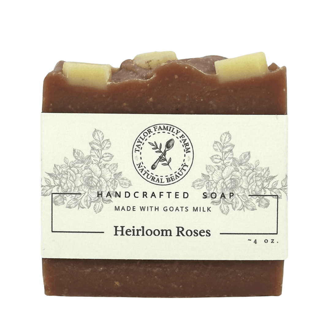 Taylor Family Farm Oxford Soap Heirloom Roses Handmade Soap | Goat Milk Soap from the Farm