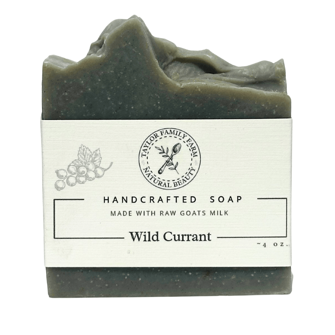 Taylor Family Farm Oxford Soap Wild Currant Goat Milk Soap – Handmade Unisex Small Batch Bar