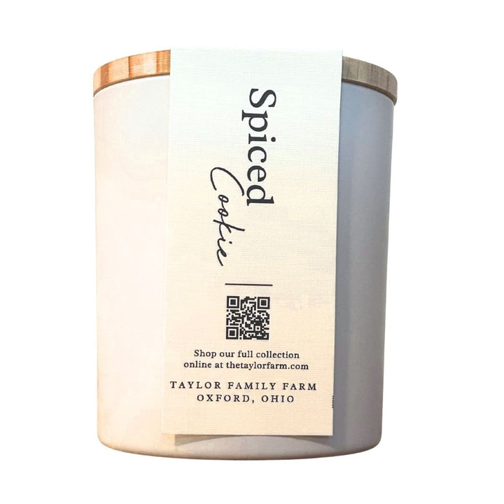 Taylor Family Farm Oxford Spiced Cookie Candle | Warm Chai & Vanilla Sugar | Taylor Family Farm