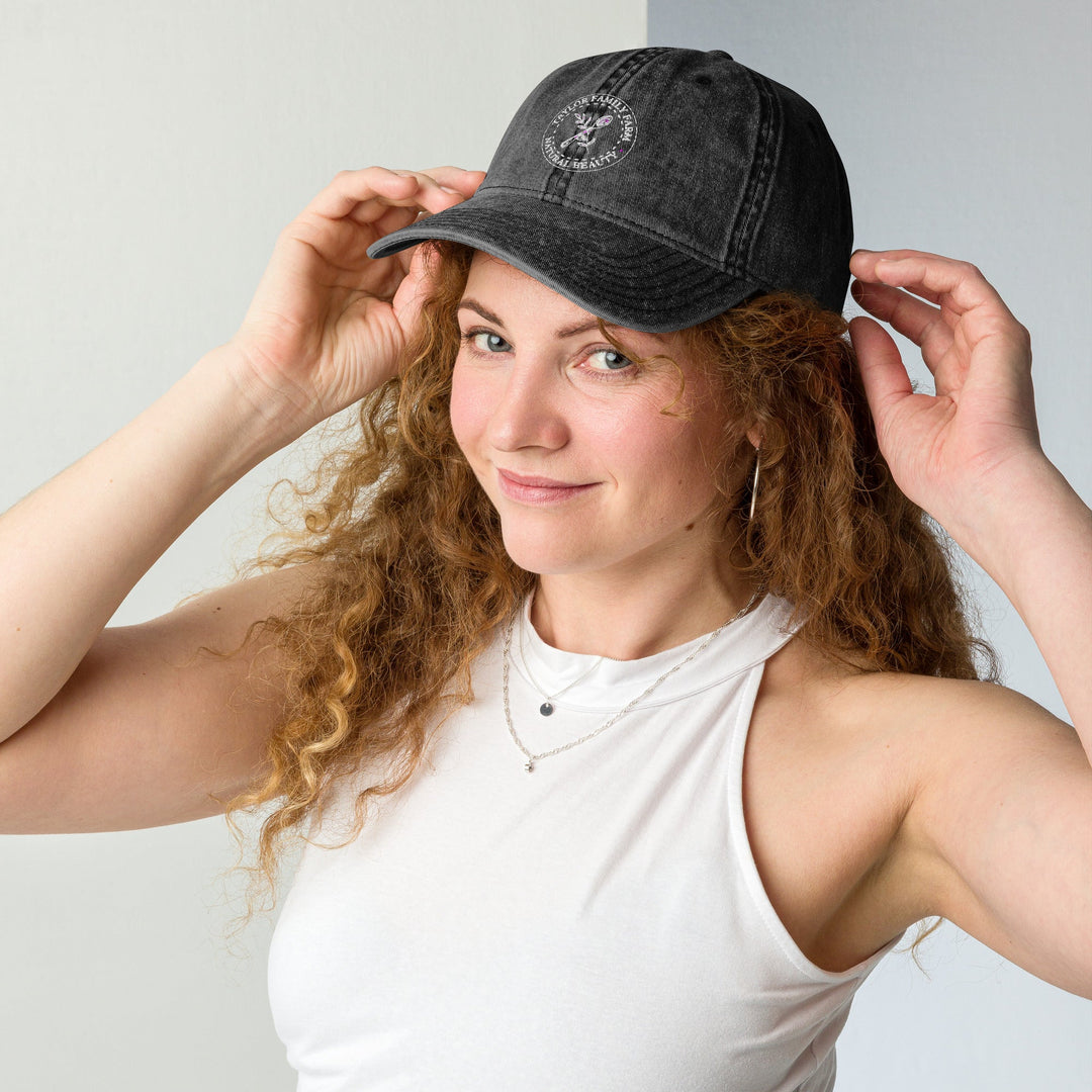 Taylor Family Farm Vintage Cotton Twill Cap