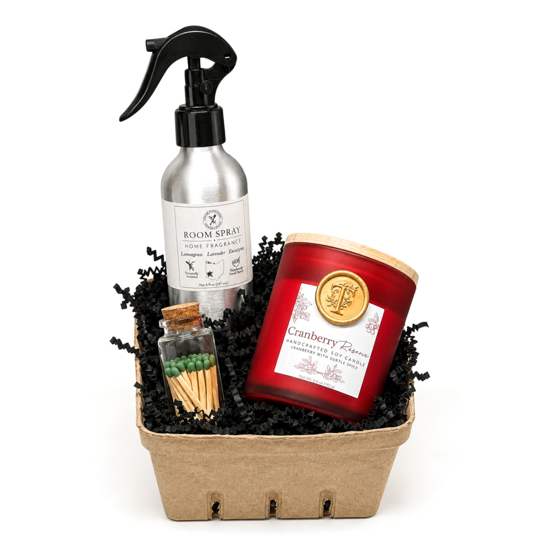 Housewarming Gift Set | Candle & Room Spray